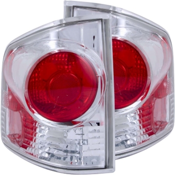Picture of ANZO 1995-2005 Chevrolet S-10 Taillights Chrome 3D Style