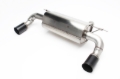 Picture of Dinan 14-16 BMW M235i (F22) w/o M-Performance Valence Free Flow Axleback Exhaust System - Black Tips