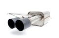 Picture of Dinan 14-24 Mini Cooper S (F56) 3-Door Free Flow Axleback Exhaust System - Black Tips