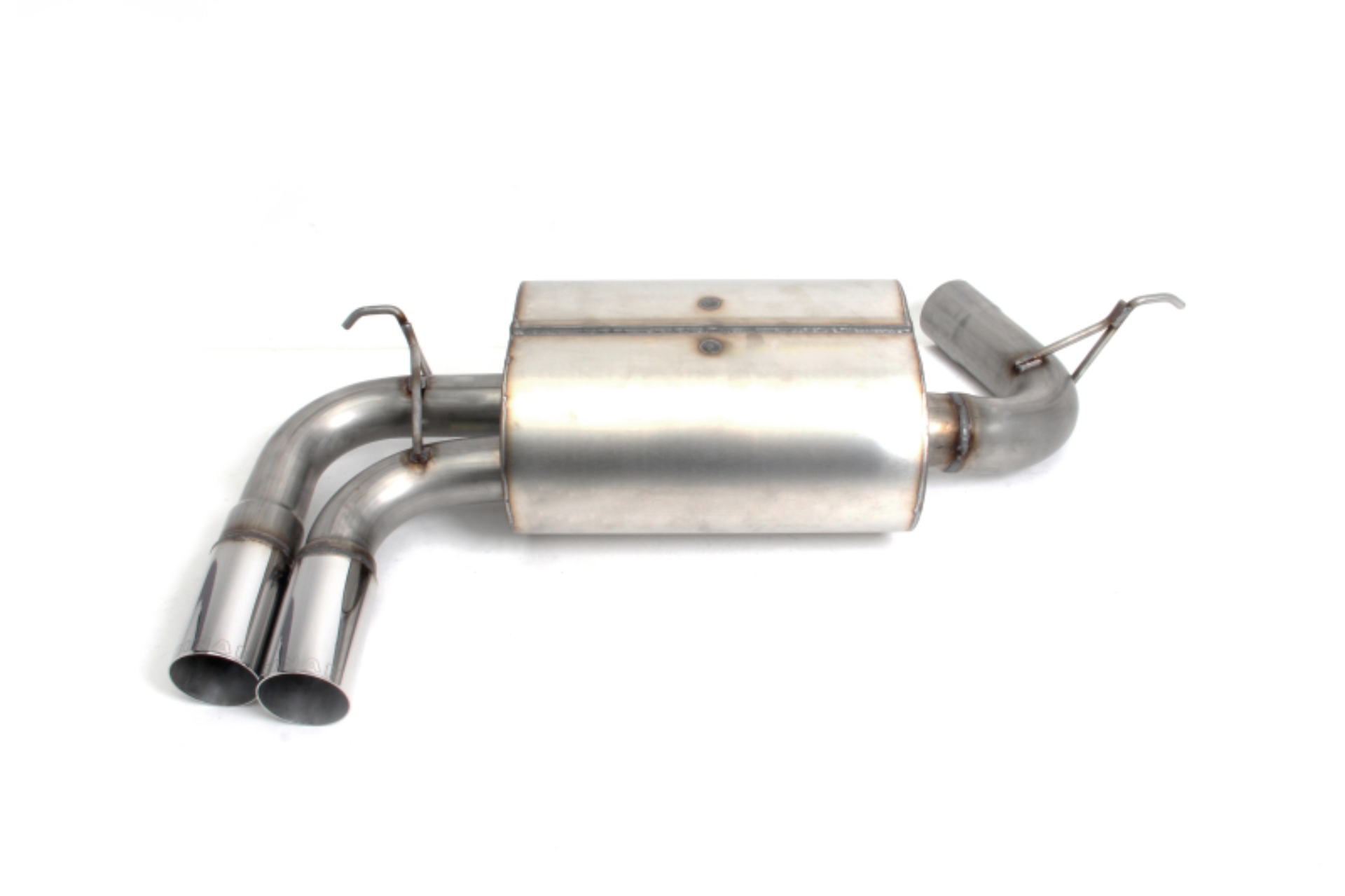 Picture of Dinan 17-20 BMW 330i/430i (F30/F31/F32/F33/F36) Free Flow Axleback Exhaust System - Polished Tips