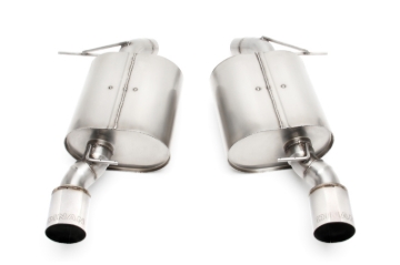 Picture of Dinan 07-11 BMW 335i/335xi (E90) Free Flow Axleback Exhaust System - Polished Tips