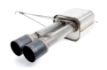 Picture of Dinan 14-24 Mini Cooper S (F55) 5-Door Free Flow Axleback Exhaust System - Black Tips