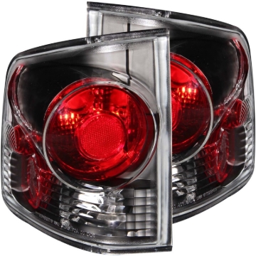 Picture of ANZO 1995-2005 Chevrolet S-10 Taillights Black 3D Style