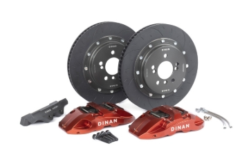 Picture of Dinan 15-18 BMW M3 Front Big Brake Kit - 370x32mm 4 Piston - Red