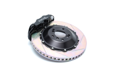 Picture of Dinan 15-21 BMW M2/M3/M4 (F80/F82/F83/F87) Black Caliper/Slotted Brake Set (for 20in Wheels) - Front
