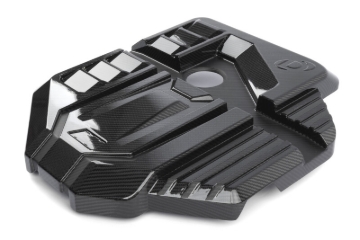 Picture of Dinan 21-27 BMW M2/M3/M4 (G80/G82/G87) Gloss Carbon Fiber Engine Cover w/Matte Accents