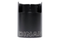 Picture of Dinan Double-Walled 4.5in Clamp-On Exhaust Tip - Black - 4.5in Outlet / 3.25in Inlet