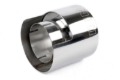 Picture of Dinan Double-Walled 4.5in Clamp-On Exhaust Tip - Polished - 4.5in Outlet / 3in Inlet