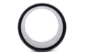 Picture of Dinan Double-Walled 4in Clamp-On Exhaust Tip - Black - 4in Outlet / 3.25in Inlet