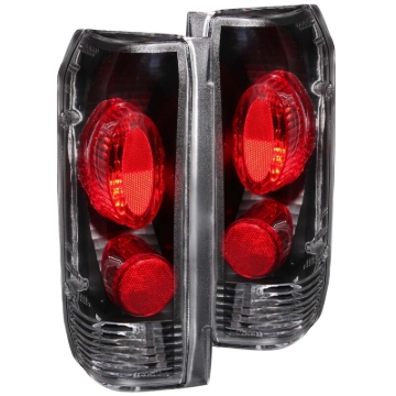 Picture of ANZO 1989-1996 Ford F-150 Taillights Black