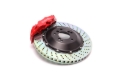 Picture of Dinan 06-10 BMW M5/M6 (E60/E63/E64) Red Caliper/Drilled Brake Set - Front