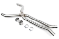 Picture of Dinan 21-27 BMW M3/M4 (G80/G82/G83) High Flow Middle Exhaust - 3in - Stainless Steel