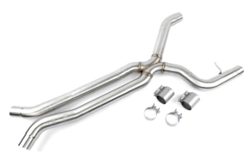 Picture of Dinan 23-26 BMW M2 (G87) High Flow Middle Exhaust - 3in - Stainless Steel