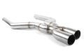 Picture of Dinan 20-23 BMW X5 M/X6 M (F95/F96) High Flow Middle Exhaust - 3.25in - Stainless Steel