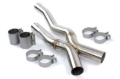 Picture of Dinan 20-25 BMW X3 M/X4 M (F97/F98) Resonator Delete Kit - 2.75in - Stainless Steel