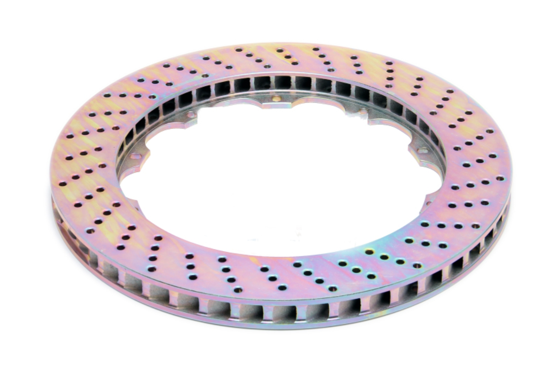 Picture of Dinan BMW 3/5/6-Series/Z4 (E46/E60/E63/E64/E85/E90/E92/E93) 380x32mm Drilled Rotor Set - Front