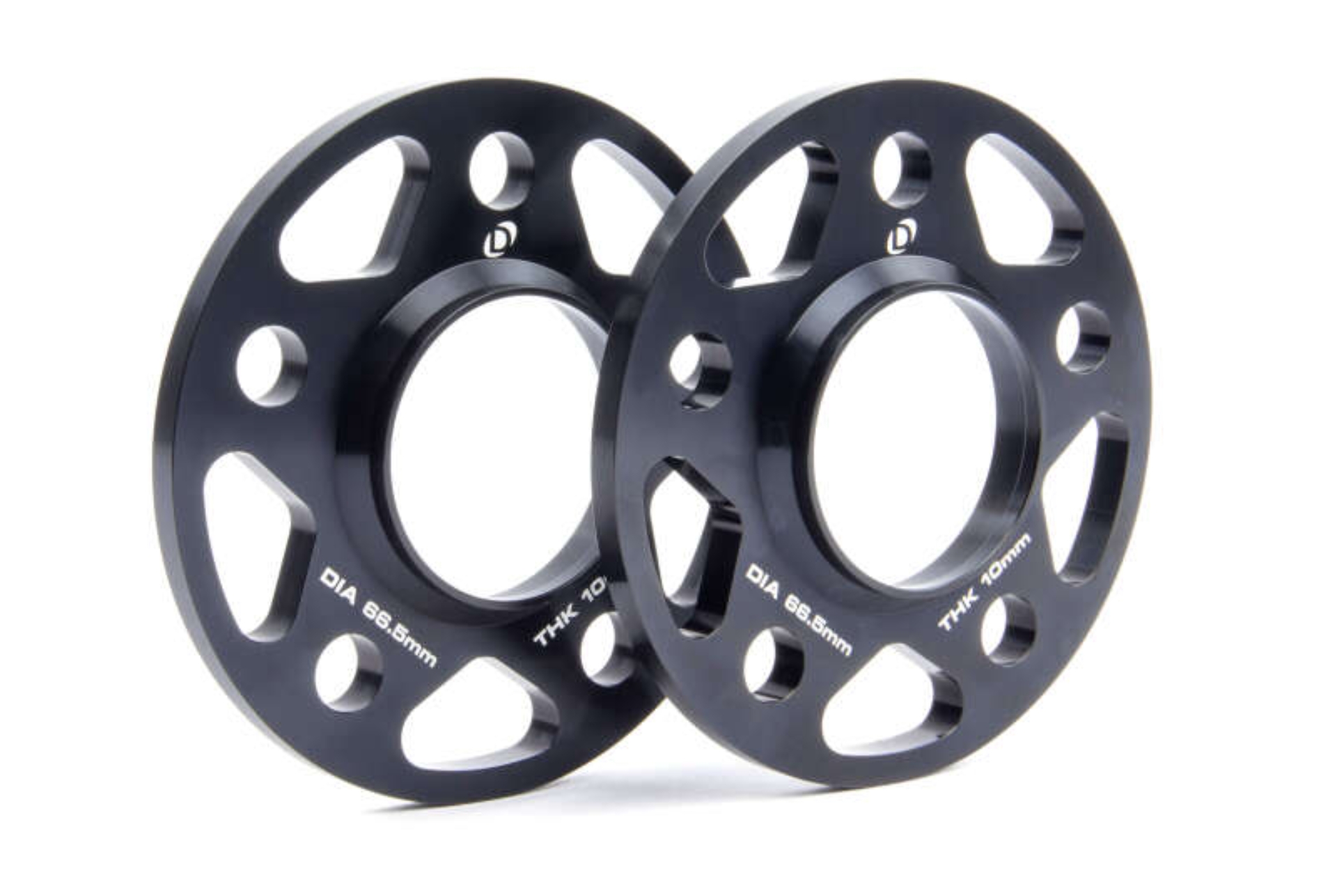 Picture of Dinan Wheel Spacers - 5x112 - 66.5mm CB - 10mm Thick (Set of 2)