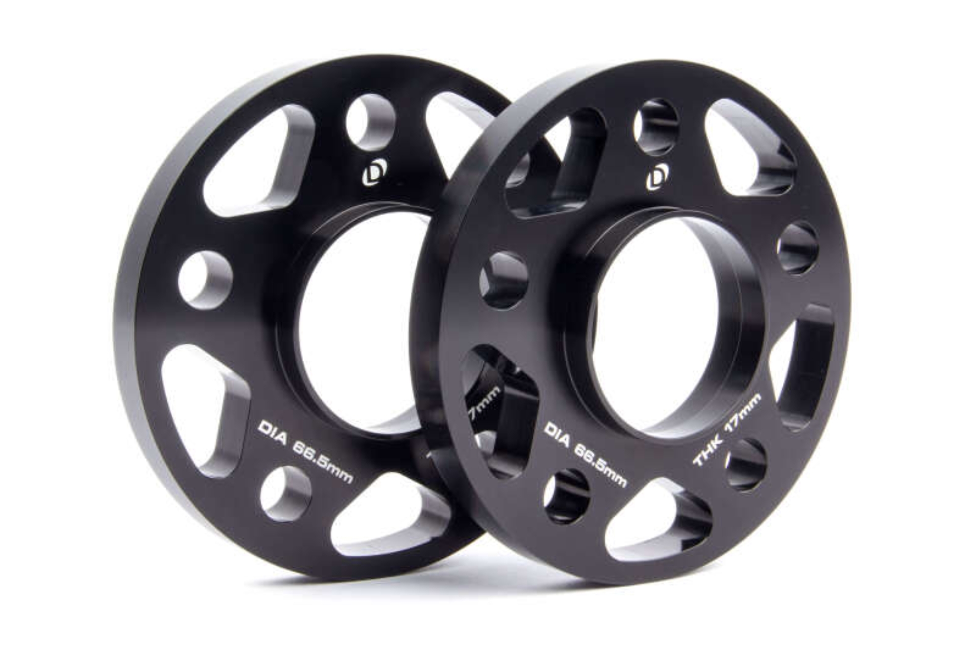 Picture of Dinan Wheel Spacers - 5x112 - 66.5mm CB - 17mm Thick (Set of 2)