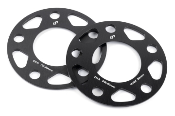 Picture of Dinan Wheel Spacers - 5x120 - 72.6mm CB - 5mm Thick (Set of 2)