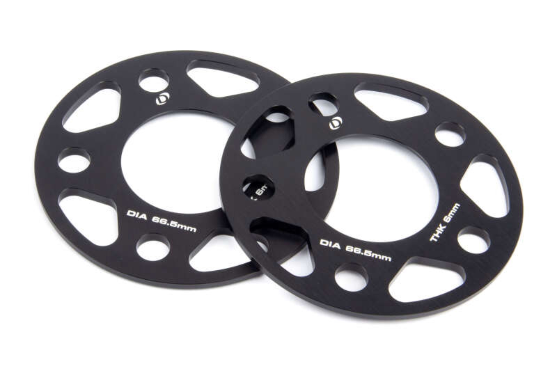 Picture of Dinan Wheel Spacers - 5x112 - 66.5mm CB - 6mm Thick (Set of 2)