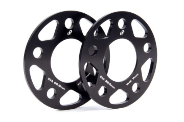 Picture of Dinan Wheel Spacers - 5x112 - 66.5mm CB - 7mm Thick (Set of 2)