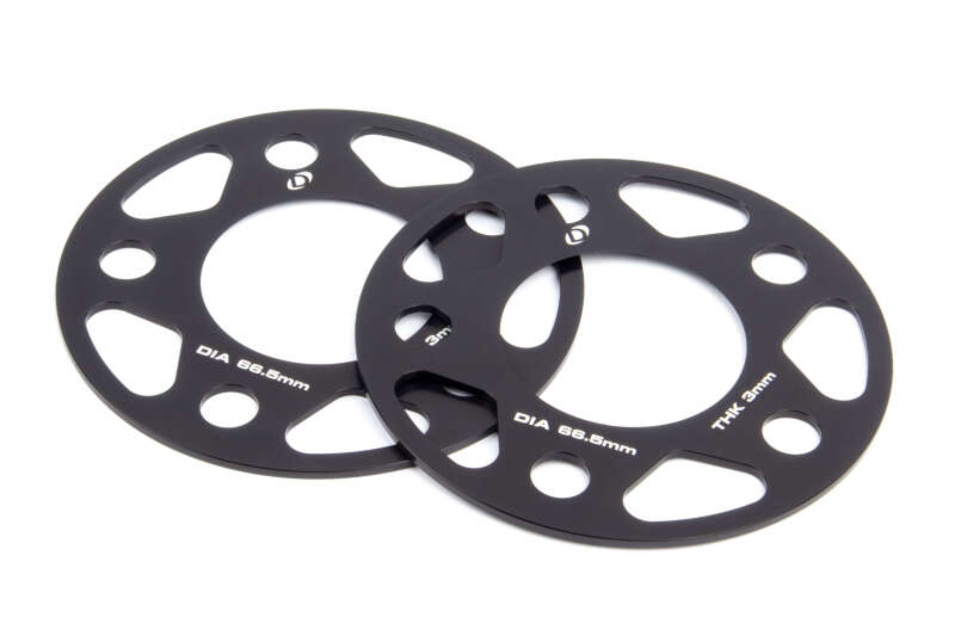 Picture of Dinan Wheel Spacers - 5x112 - 66.5mm CB - 3mm Thick (Set of 2)