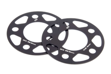 Picture of Dinan Wheel Spacers - 5x112 - 66.5mm CB - 2mm Thick (Set of 2)
