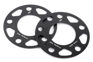 Picture of Dinan Wheel Spacers - 5x120 - 72.6mm CB - 4mm Thick (Set of 2)