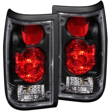 Picture of ANZO 1986-1993 Mazda B2000 Taillights Black