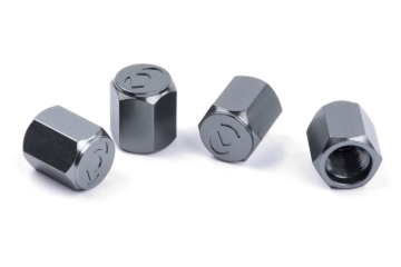 Picture of Dinan Valve Stem Caps - Gunmetal (Set of 4)
