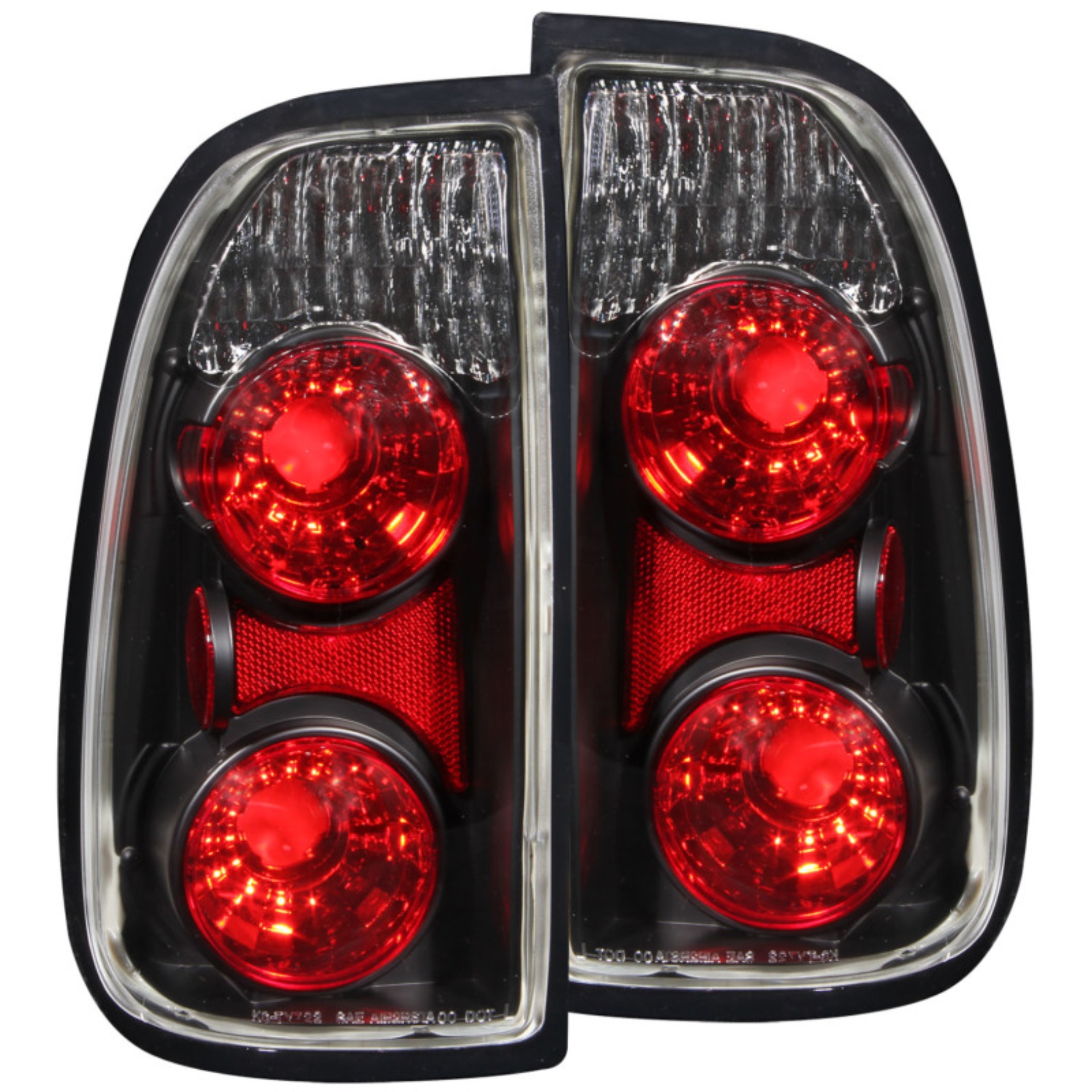 Picture of ANZO 2000-2006 Toyota Tundra Taillights Black (Regular & Access Cab Models Only)