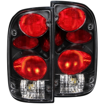 Picture of ANZO 1995-2000 Toyota Tacoma Taillights Black