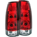 Picture of ANZO 1999-2000 Cadillac Escalade Taillights Red/Clear - New Gen