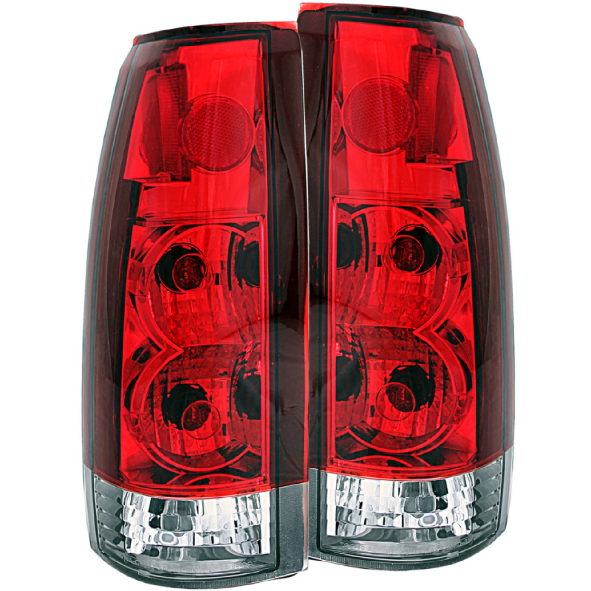 Picture of ANZO 1999-2000 Cadillac Escalade Taillights Red/Clear - New Gen