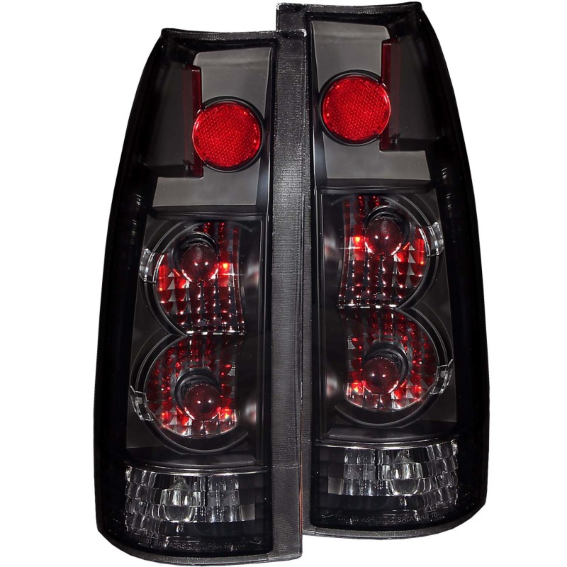 Picture of ANZO 1999-2000 Cadillac Escalade Taillights Dark Smoke G2