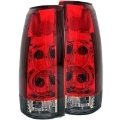 Picture of ANZO 1999-2000 Cadillac Escalade Taillights Red/Smoke G2