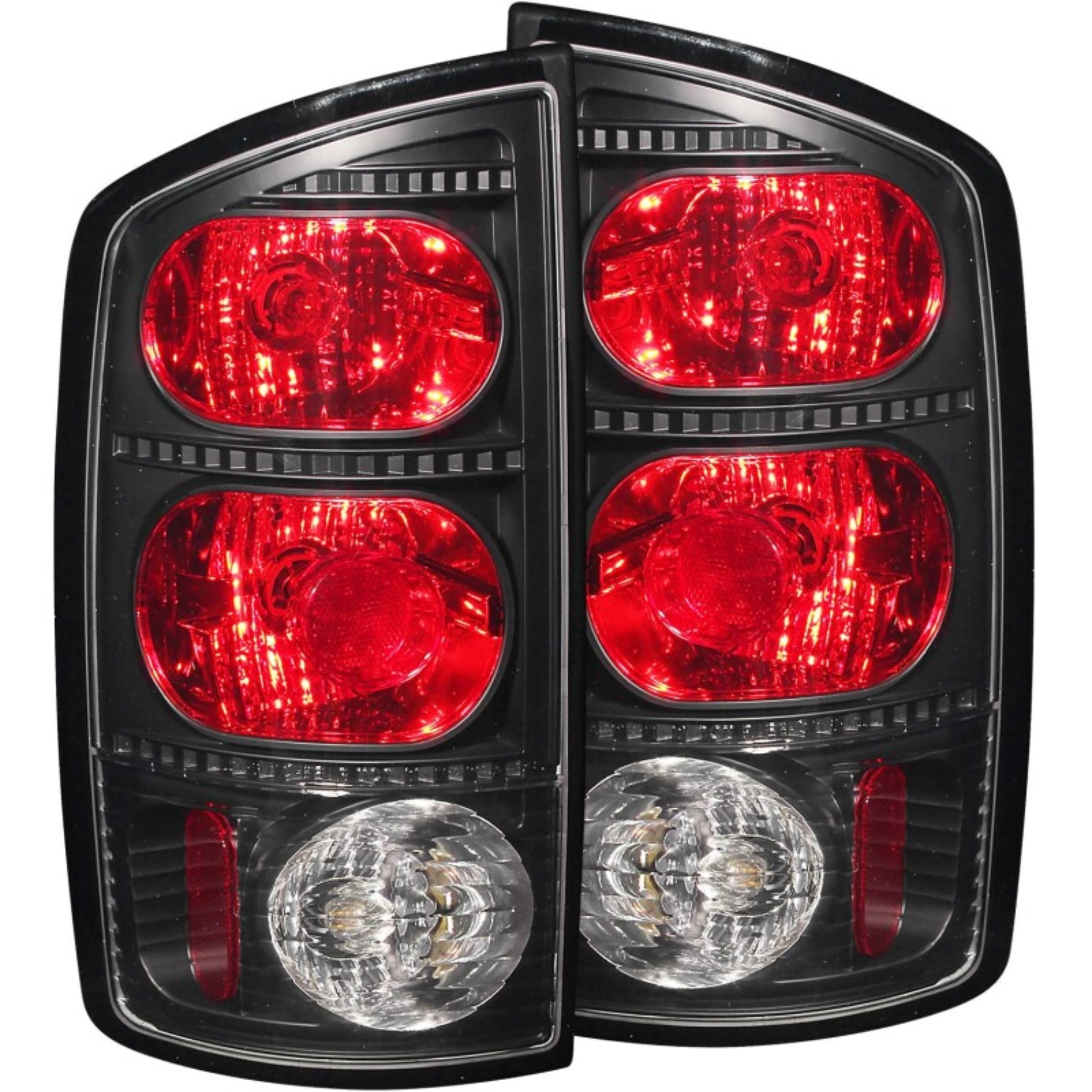 Picture of ANZO 2002-2005 Dodge Ram 1500 Taillights Dark Smoke