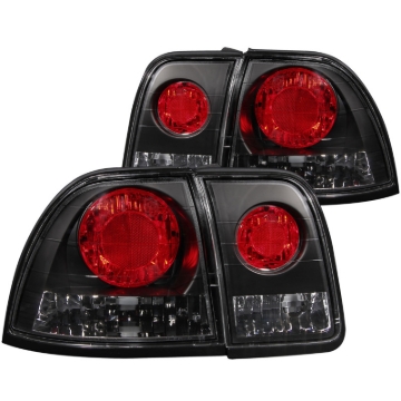 Picture of ANZO 1996-1997 Honda Accord Taillights Black