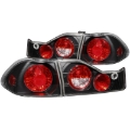 Picture of ANZO 1998-2000 Honda Accord Taillights Black