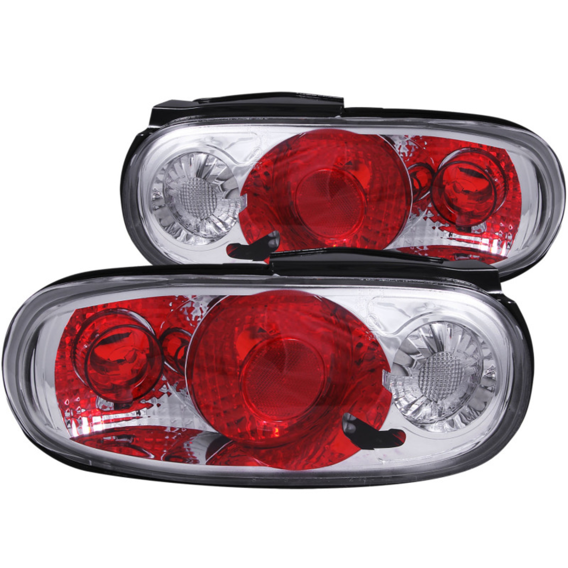 Picture of ANZO 1990-1997 Mazda Miata Taillights Chrome