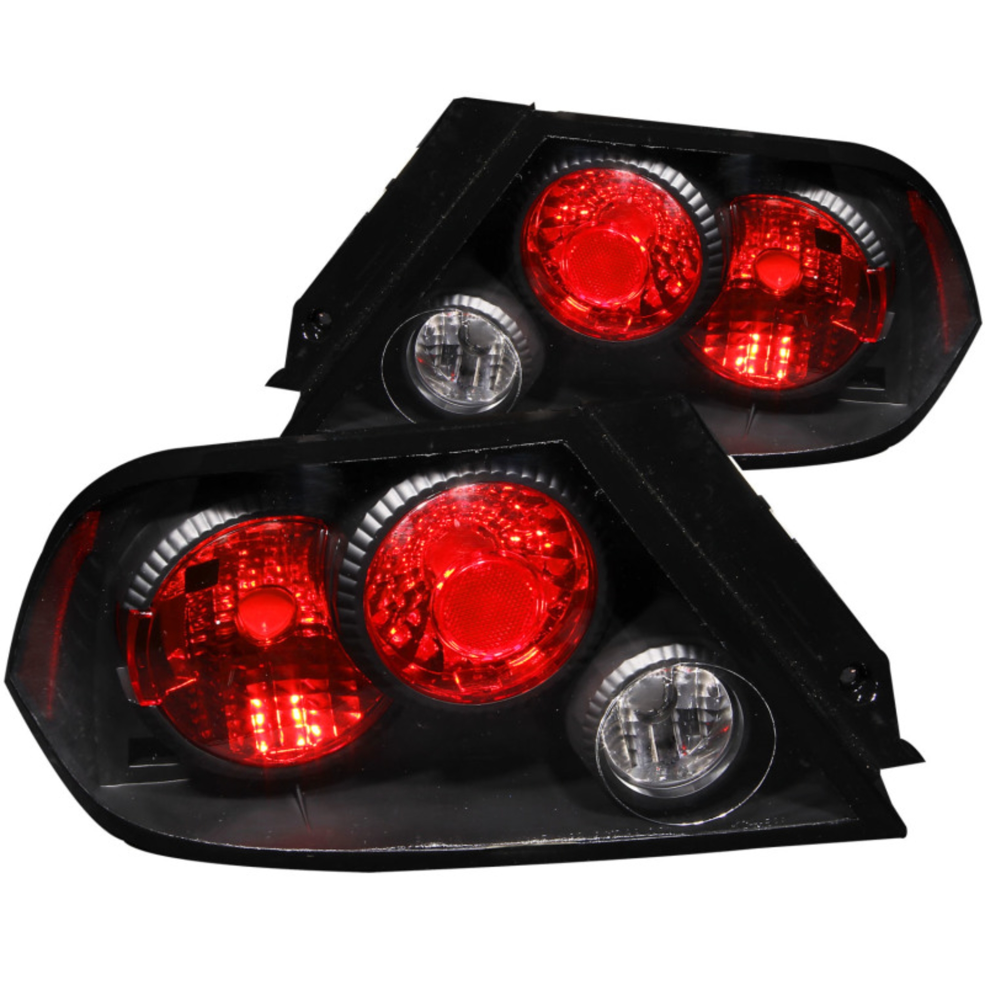 Picture of ANZO 2002-2003 Mitsubishi Lancer Taillights Black