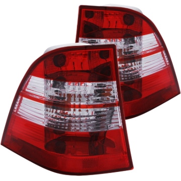 Picture of ANZO 1998-2005 Mercedes Benz M Class W163 Taillights Chrome