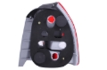 Picture of ANZO 1996-2000 Honda Civic Taillights Red/Clear