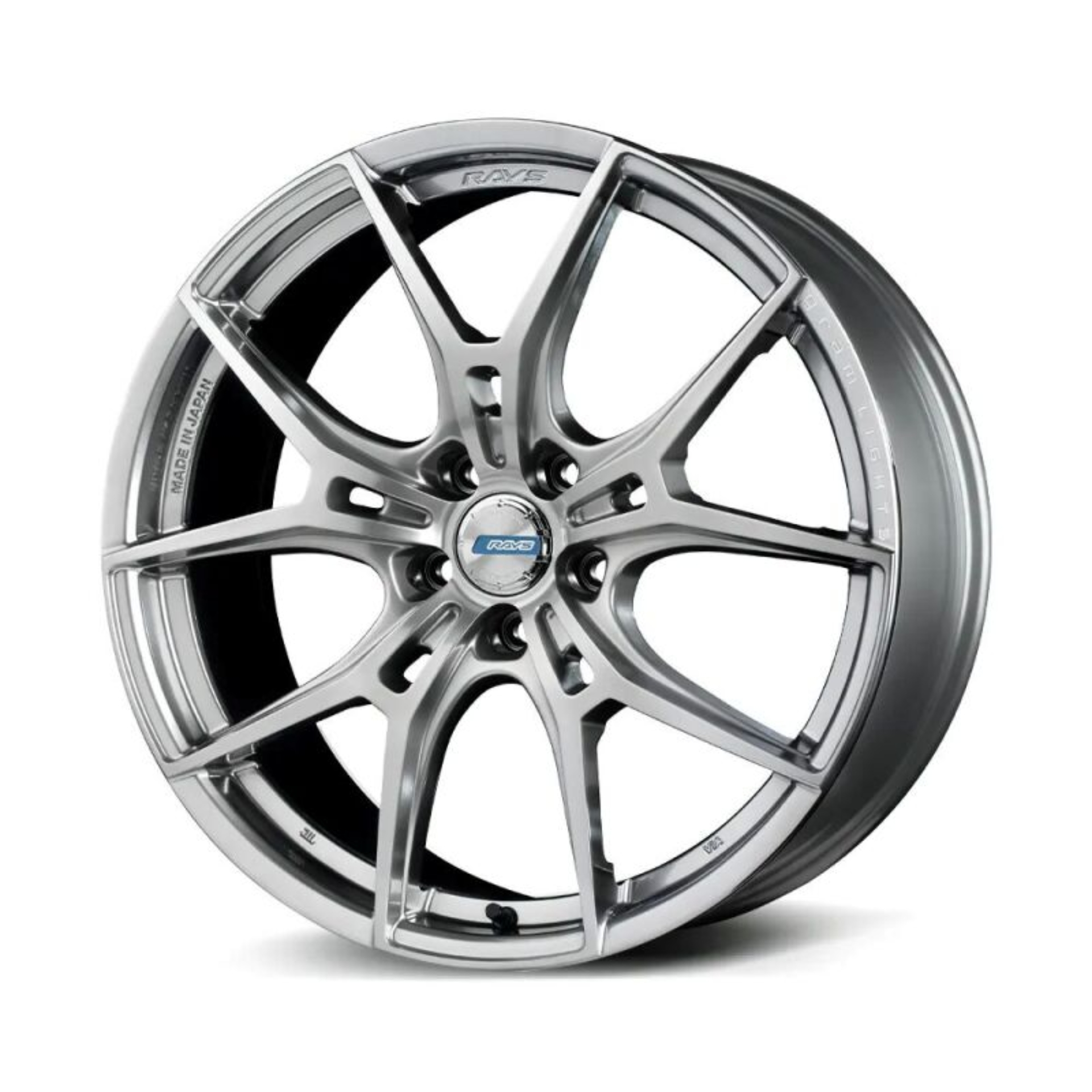 Picture of Gram Lights 57FXZ Limited Edition 19x8.0 +45 5-114.3 Sunlight Silver Wheel