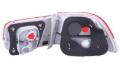 Picture of ANZO 1996-2000 Honda Civic Taillights Red/Clear - OEM 4pc