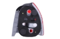 Picture of ANZO 1996-2000 Honda Civic Taillights Red/Smoke