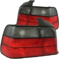 Picture of ANZO 1992-1998 BMW 3 Series E36 Sedan Taillights Red/Smoke