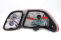 Picture of ANZO 1996-2002 Mercedes Benz E Class W210 Taillights Red/Smoke G2