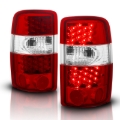Picture of ANZO 2000-2006 Chevrolet Suburban LED Taillights Red/Clear
