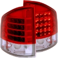 Picture of ANZO 1995-2005 Chevrolet S-10 LED Taillights Red/Clear